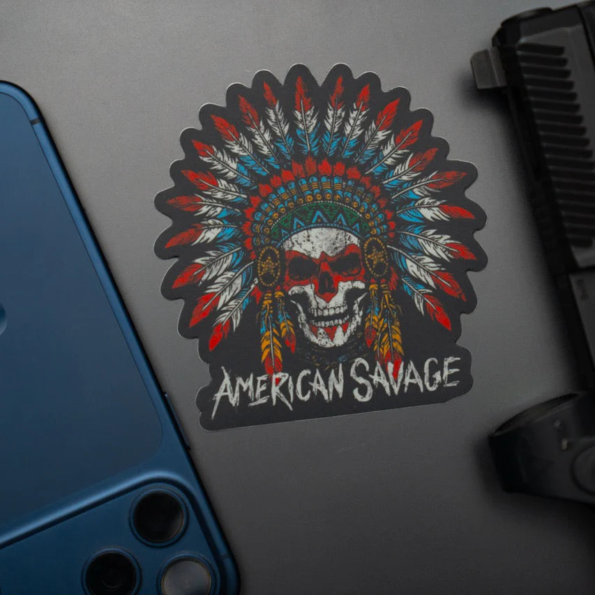 American Savage Sticker - Image 3