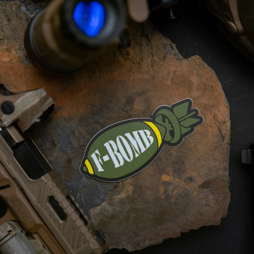 F Bomb Sticker - Image 3