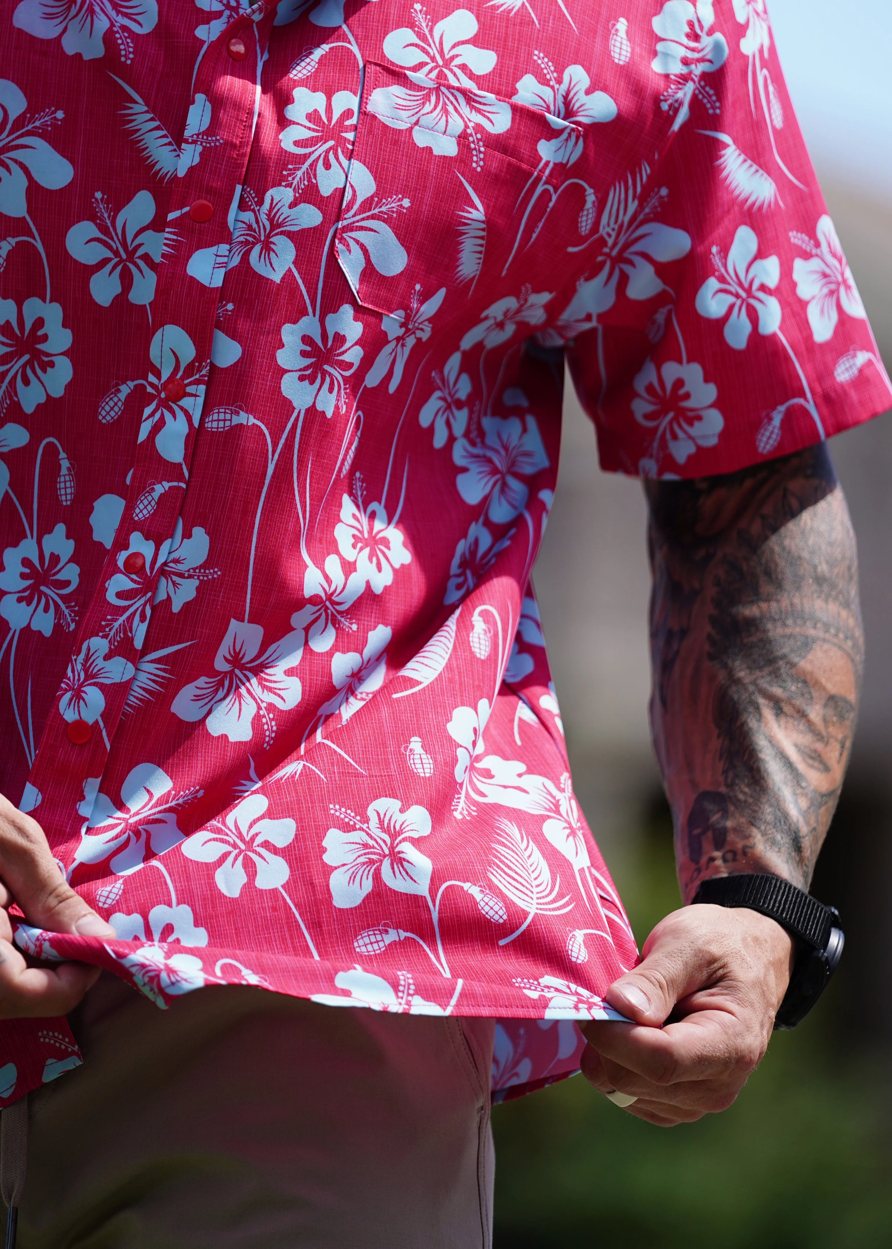 MK2 Floral Button-up - Image 3