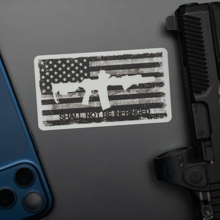Shall Not Be Infringed Sticker - Image 3