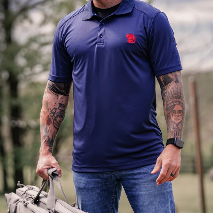 ST Polo - Navy Blue - Image 3